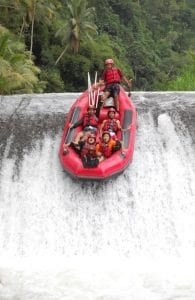 tempat wisata di bali - Arung Jeram Sungai Telaga Waja
