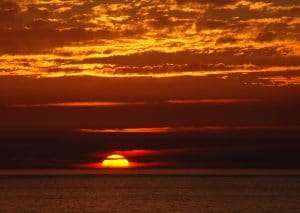 Pantai Kuta sunset