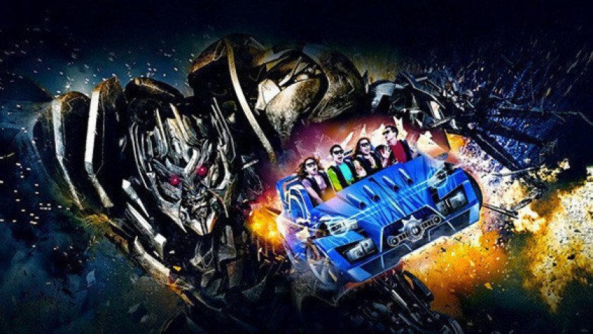 Universal Studio Singapore - Transformer The Ride 3D (latimes)