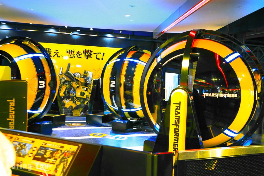 Transformers 360 Degrees Ride Tokyo Joypolis Jepang (TJJ)